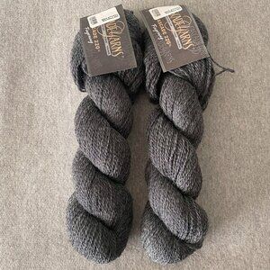 NWT Cascade 220 Fingering Colour 8400 Charcoal Lot of 2